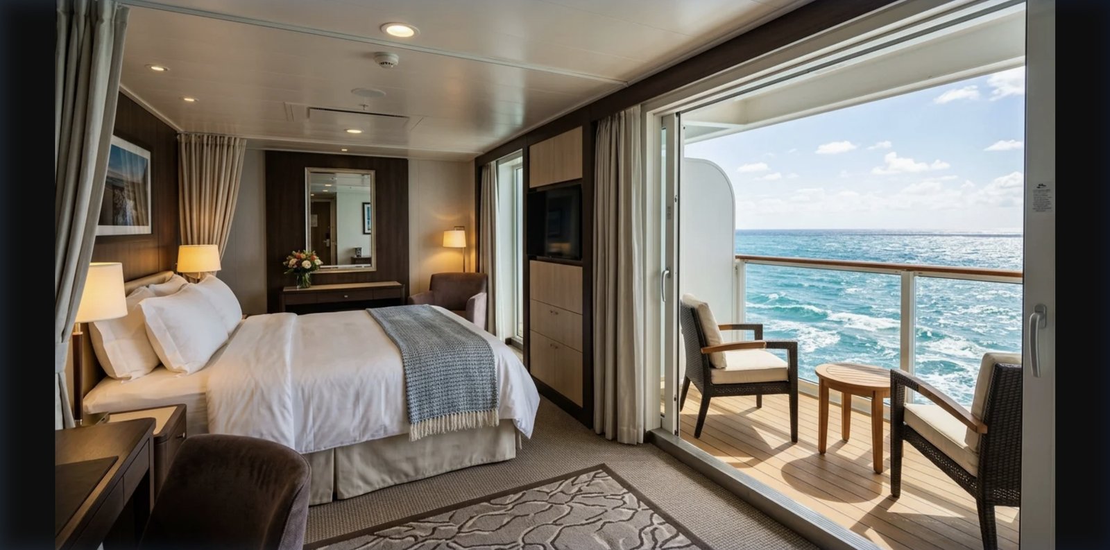 Ocean View Balcony Stateroom